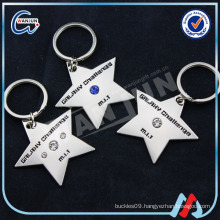 star shape grlahy challenge keyring for children